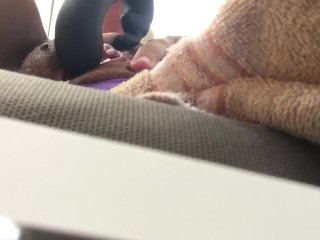 Testing new toy in_parking before goinghome