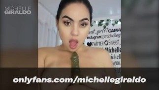 Blowjob Simulation! Michelle Giraldo - FULL VIDEO ONLYFANS!