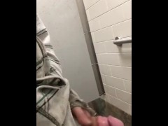 Jerking in a jersey bathroom