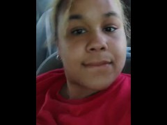 I got off and plays with myself in the car
