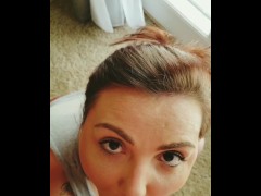 CoyWilder- My first pornhub video! Sloppy blowjob with messy cum shot.