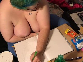 verified amateurs, fetish, drawing, big tits