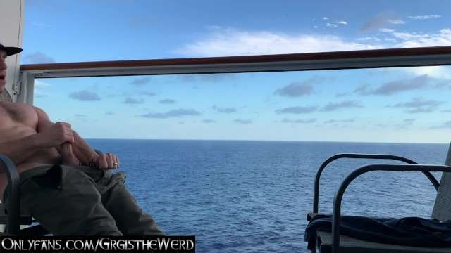 Jerking Off On My Cruise Ship Balcony Pornhub Com