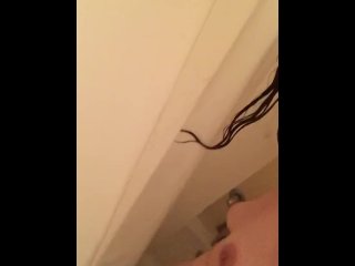 female orgasm, brunette, masturbation, big ass