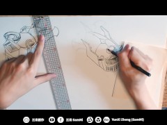 手繪日常 & 上個貼圖 | 拜託拜託~感謝感謝~ | 三米 SamMi - Screenshot 8 of 16 - Sketch