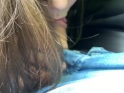 Preview 2 of got so horny while driving needed to stop for a fuck
