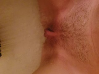 milf, exclusive, pussy, shower