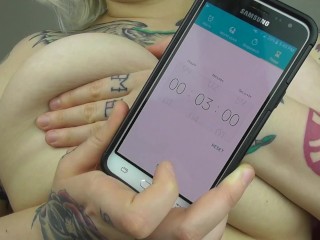 Only 3 Mins to Jerk (Big Tit JOI Game)