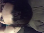 Preview 1 of Greek Booty GF Beautiful Deep Throat Blowjob