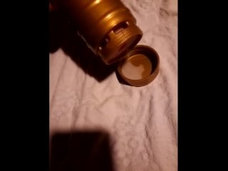 Merged a few Videos of me Filling up and Creampieing a Fleshlight