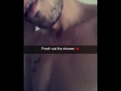 After Shower Snapchat