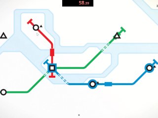 mini metro, public train, video game, speedrun