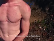   CZECH HUNTER 426 -  Hot Stud Gets His Tight Ass Boned Out In Public