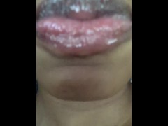 DSL Slo mo Daddy CUM ON LIPS