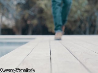 EroticaX Karlee Grey's Boyfriend Snuck In 4 Bathtub Fuck screenshot number 0