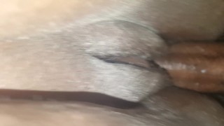Getting my ass bust by my husband's Big Puerto Rican Dick