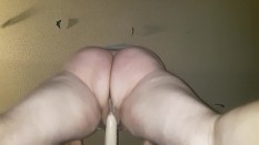 Mommy fucking her 7inch kingcock dildo