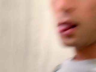 Uncut cock POV piss at the public toilet with sound of piss dripping