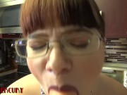 Preview 5 of Mommy Masturbates in Kitchen