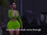 SIMS 4 STORY: KEISHA SNEAKS TO TONY HOUSE TO FUCK WHILE HIS WIFE IS AT WORK