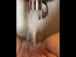 Pussy Play Bath Time Leg Shaking Orgasm with Dirty_Talking