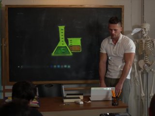 Titus suck his teacher Roman Todd cock and get it in the ass