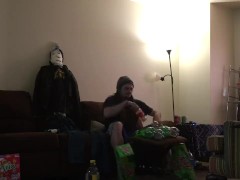 Drummer Warms Up Before Date