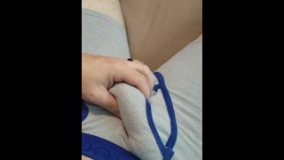 Rubbing my cock