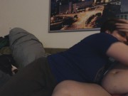 Preview 3 of BBW Lesbian Netflix and Chill turns into squirting and multiple orgasms
