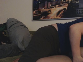 BBW Lesbian Netflix and_Chill turns into squirting and multiple_orgasms