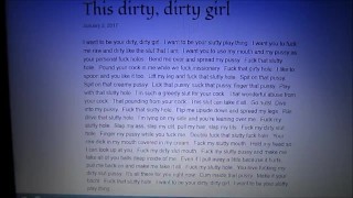 Read along w/ Lavish #4 - OhLavishOne reads 'This dirty, dirty girl' post