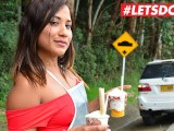 LETSDOEIT - Rough POV Sex With Hot Ice-Cream Seller Sandra Jimenez