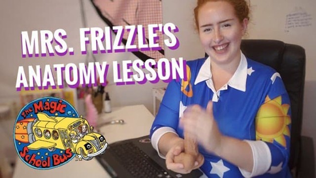 Mrs. Frizzle Teaches you Sex-ed, gives you Jerk off Instructions -  Pornhub.com