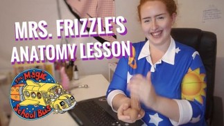 Mrs. Frizzle te enseña sexo, te da instrucciones para masturbarte