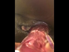 Quick Play Before Class - Screenshot 13 of 16 - Creamy Black Pussy