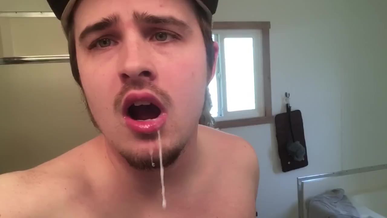 Yes, thats cum in my mouth
