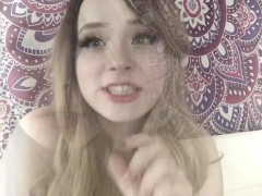 Humiliating JOI from a blonde teen - Screenshot 10 of 16 - Findom Joi