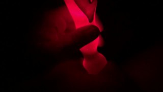 My Girl Plays With Her Light Up Dildo
