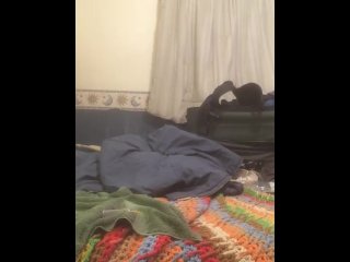 Tattooed Mature BBW MILF Playing with_Toys inFishnet Stockings