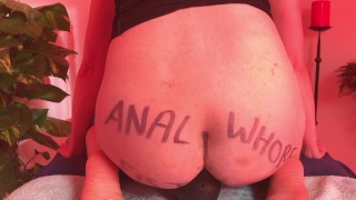 SUBMISSIVE PAINSLUT ASSHOLE DESTRUCTION: EXTREME ANAL FISTING & SQUIRTING