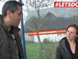 LETSDOEIT - Amateur German Redhead Picked Up From The Bus Station For SEX