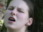 Preview 5 of Outdoor Fun with Hairy Teeny Cunt - 60 minutes full of Real Teen Action