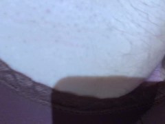 Homemade bbw wife sucks cock and get creampie