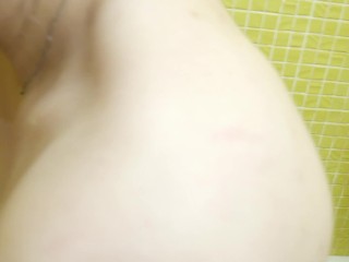 Sucks cock and licks ass insoap in the_shower