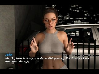 brunette, visual novel, big tits, vaginal sex