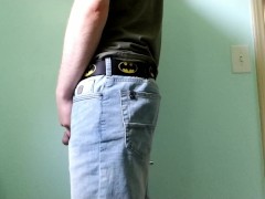 Young Guy peeing