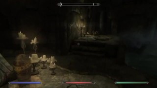 draugr gets fucked hard by dovahkin