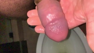 Taking a hot piss in slow motion.