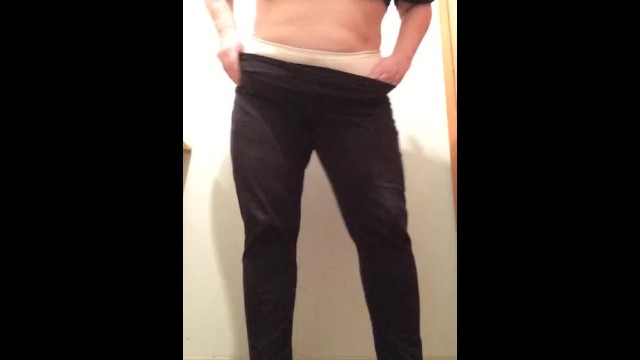 BBW Mature MILF Desperation Pissing Peeing Pants Panties