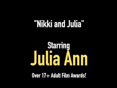 Video Milf Of The Year Julia Ann Pussy Fucks With Nikki Hunter!